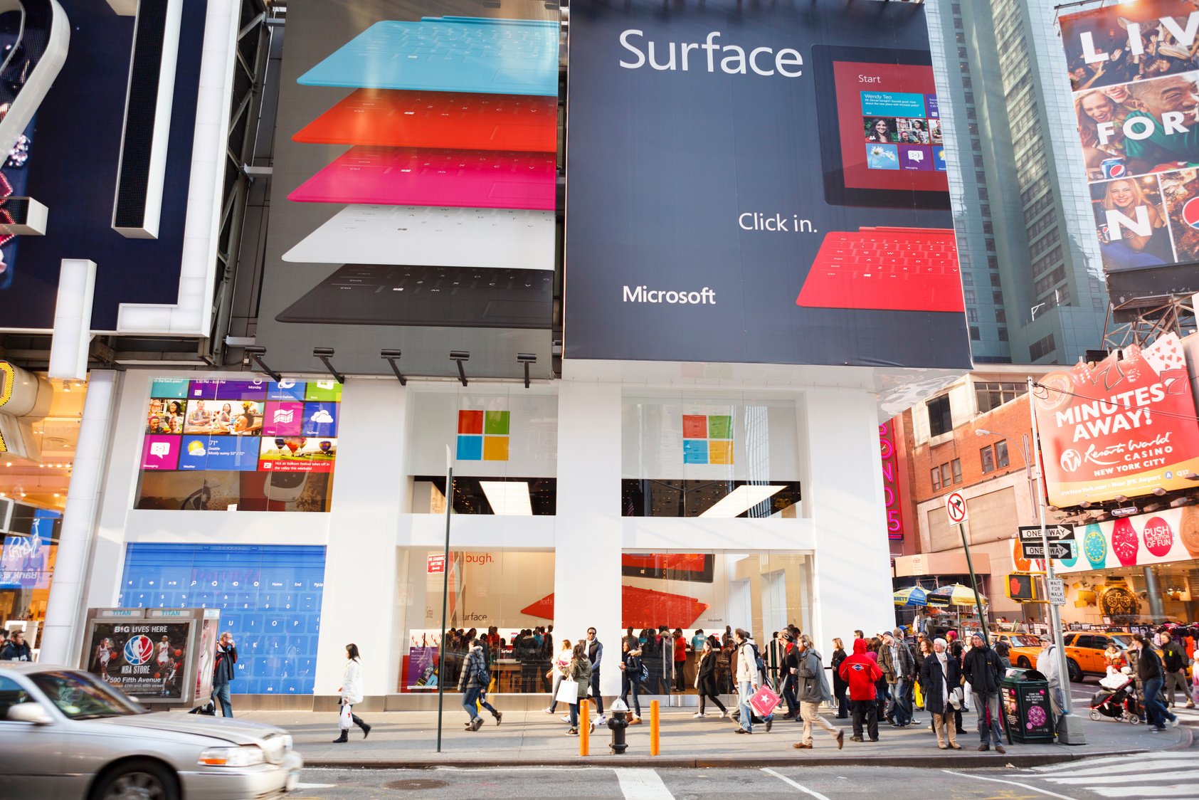 Microsoft Times Square Store New York City