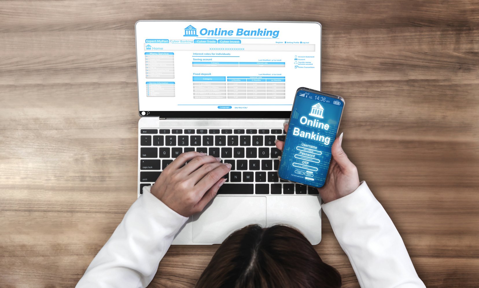 Online Banking for Digital Money Technology